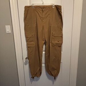 American Eagle Baggy Cargo Jogger - Brown Sz. 20